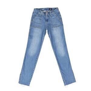 ag Adriano Goldschmied Kids Jeans Girls 14 The Hartley Denim Utility Joggers